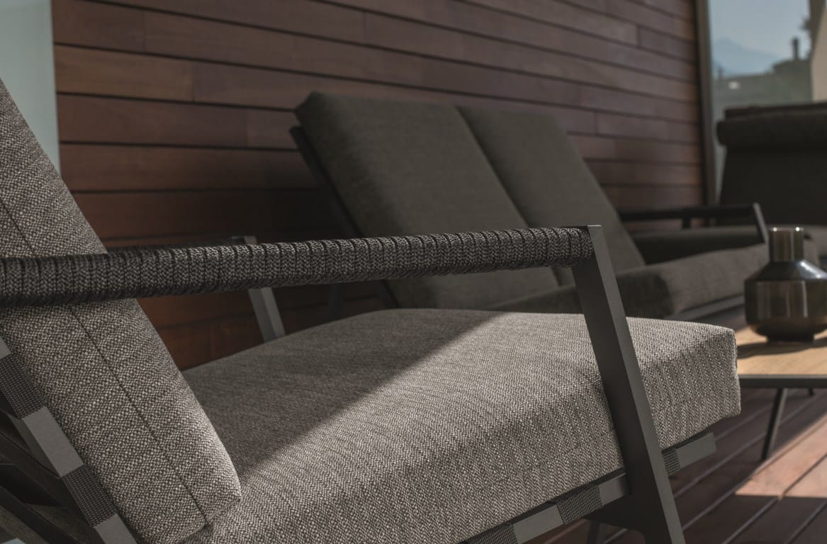 2-местный тканевый съемный садовый диван Talenti коттедж ARCH-00030872 - Вид №7