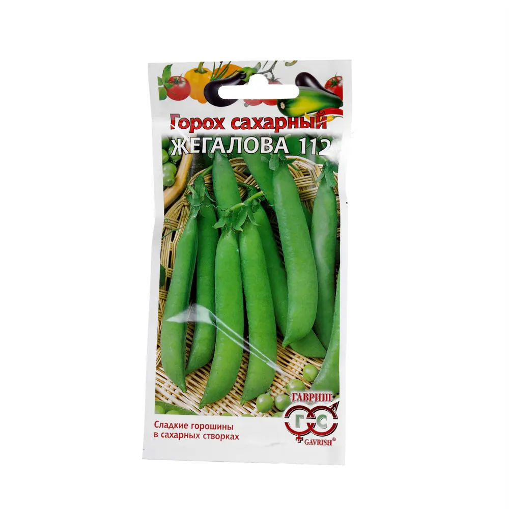 ГАВРИШ Горох сахарный Жегалова - среднеспелый сорт для обильного урожая 17265355 STLM-0952608