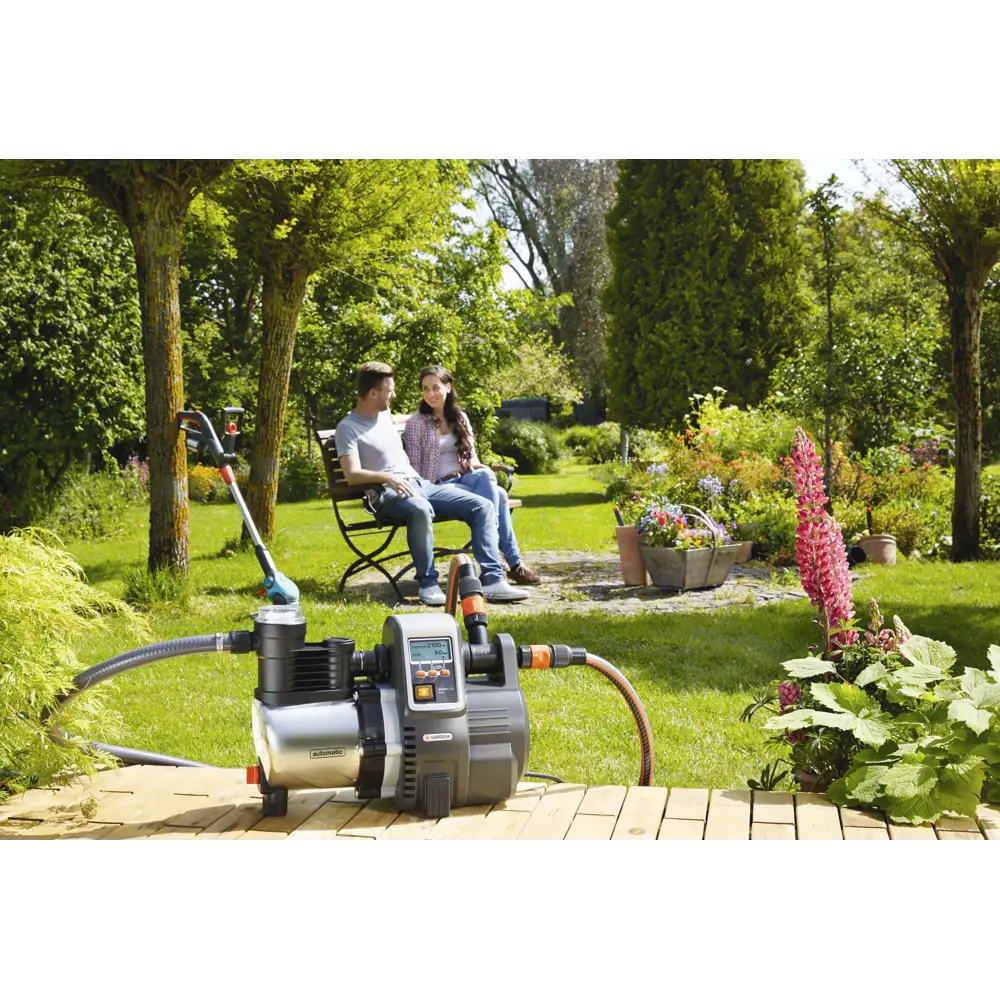 Насос садовый поверхностный Gardena 6000/6 LCD inox STLM-2137871 - Вид №14