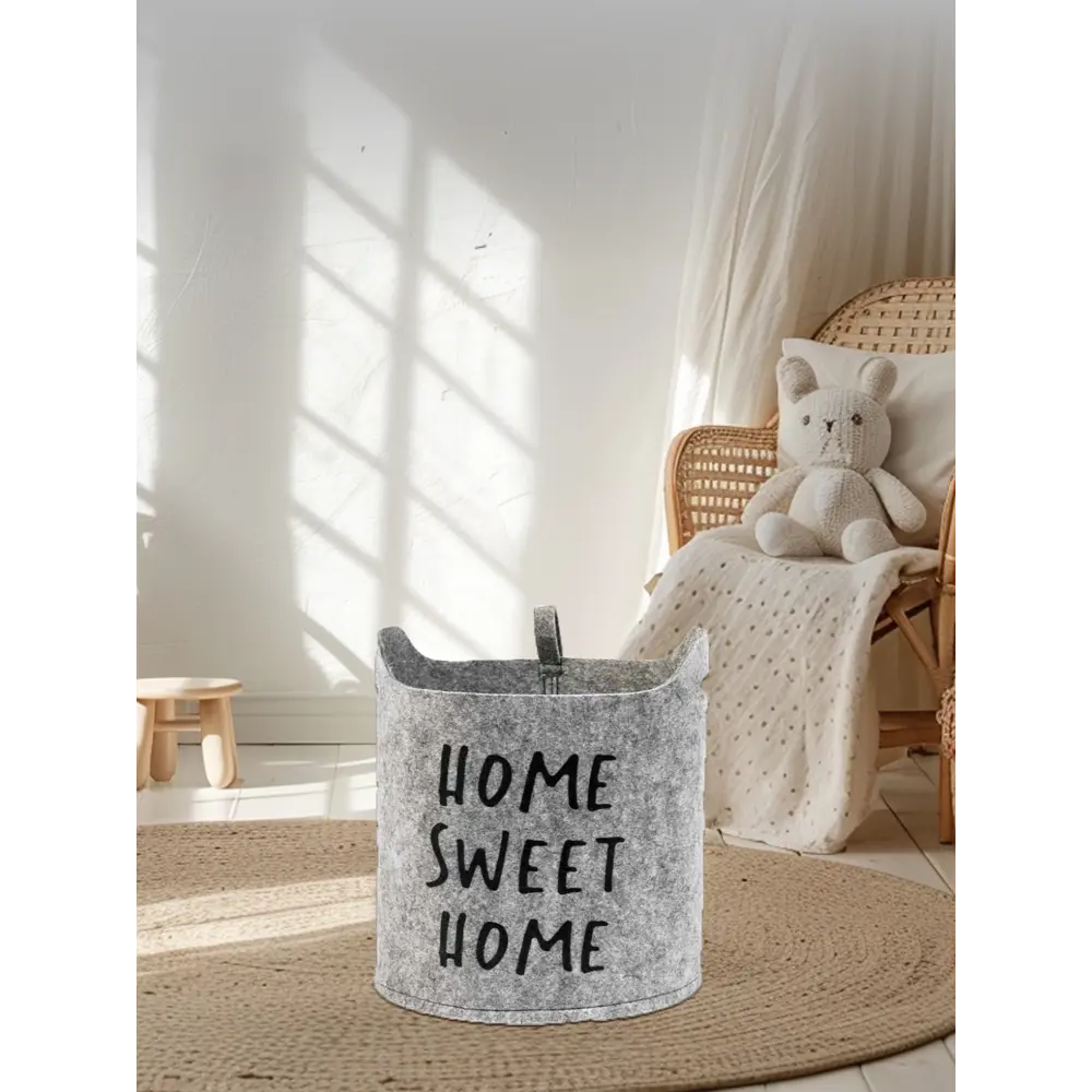 Органайзер для хранения Корзинка Sweet home 25х20х24см 7л Eva Santreyd STLM-2128354 - Вид №4