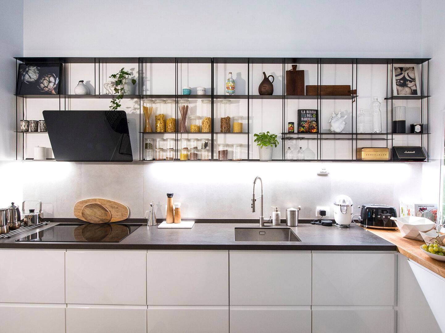 Алюминиевый навесной шкаф для кухни KRIPTONITE Krossing ARCH-00004456