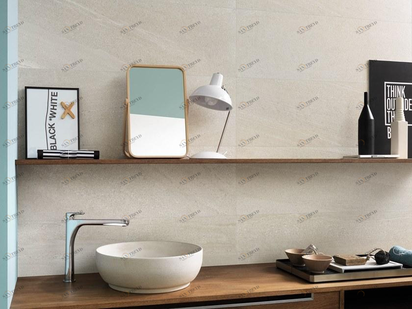 Italgraniti Белая плитка для стен с эффектом камня Nordic stone wall sun-id-1349639