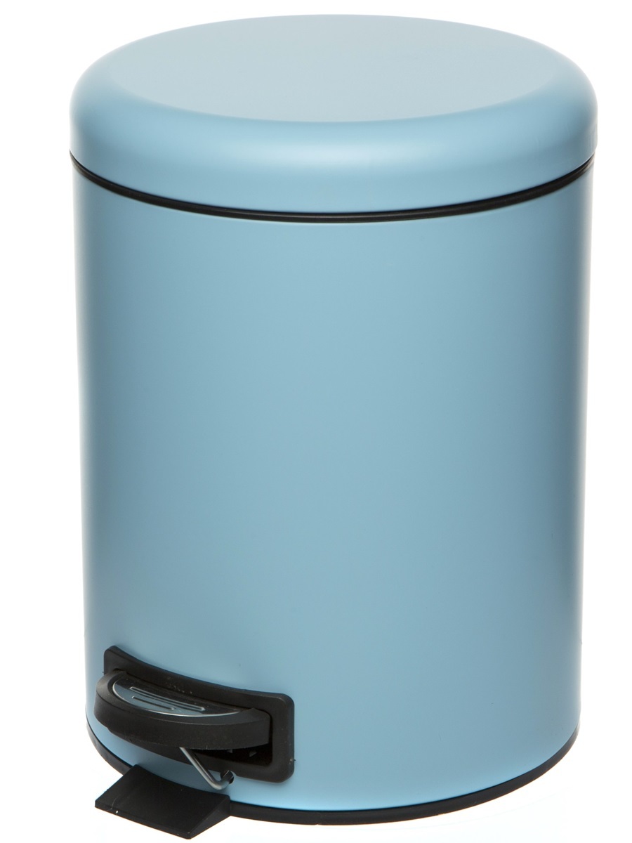 Вёдра с педалью и крышкой Pavo 5L Blue NAVAKO 11536