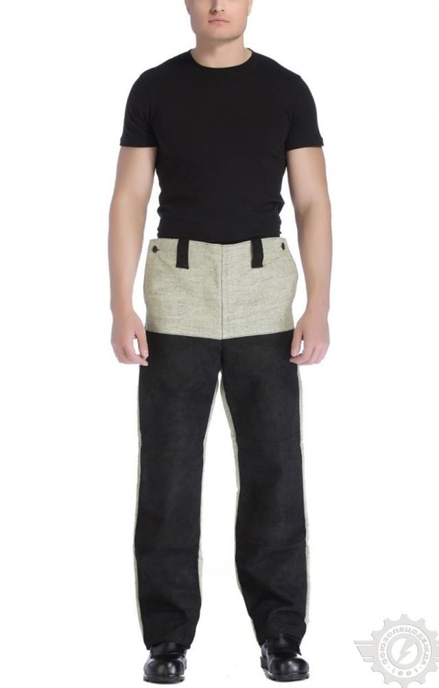 66277 Костюм брезентовый сварщика комбинированный cпилком  Одежда для сварщиков  размер 56-58/170-176 Спецодежда  - Вид №8