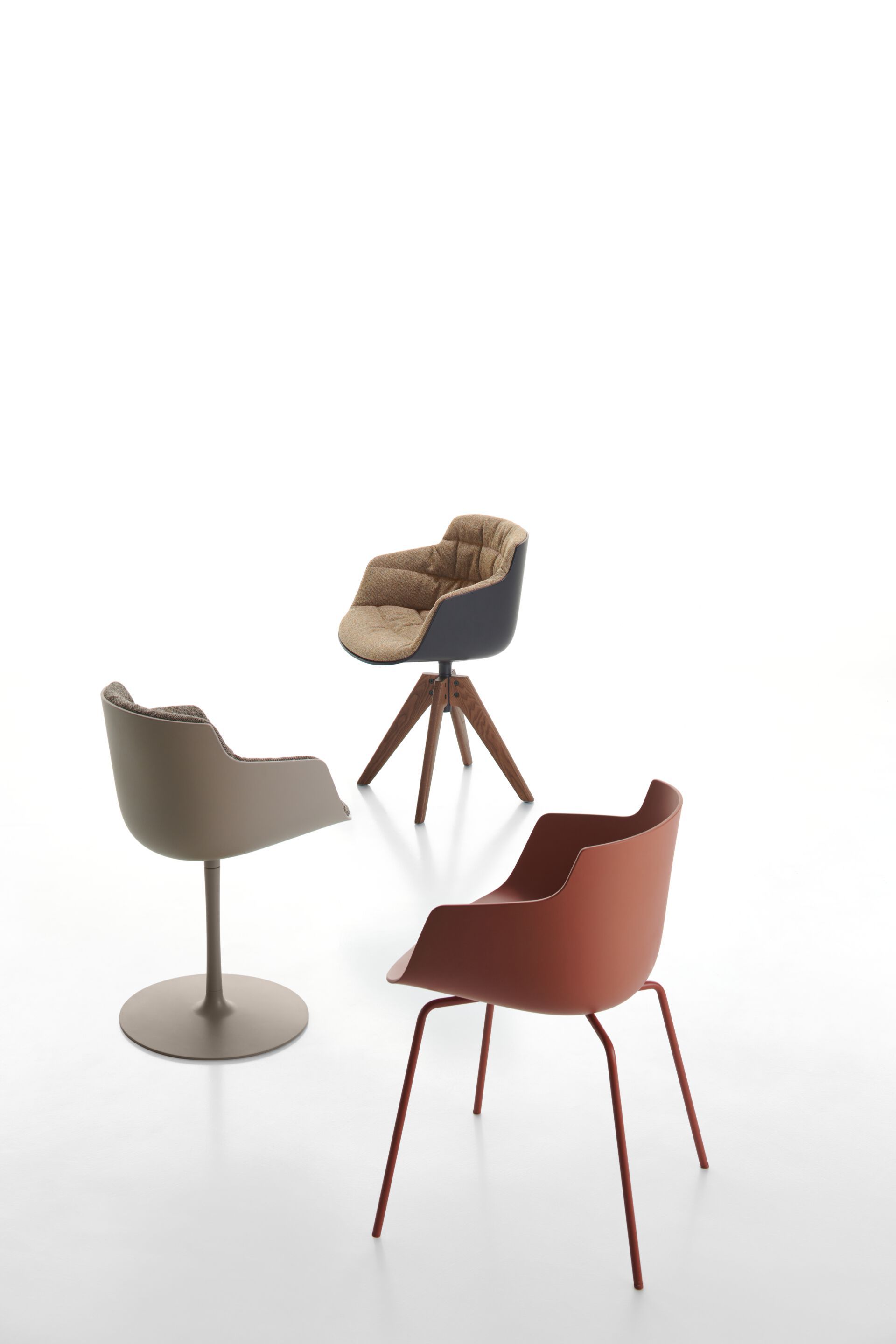 Вращающийся стул из поликарбоната MDF Italia ARCH-00054242 - Вид №7