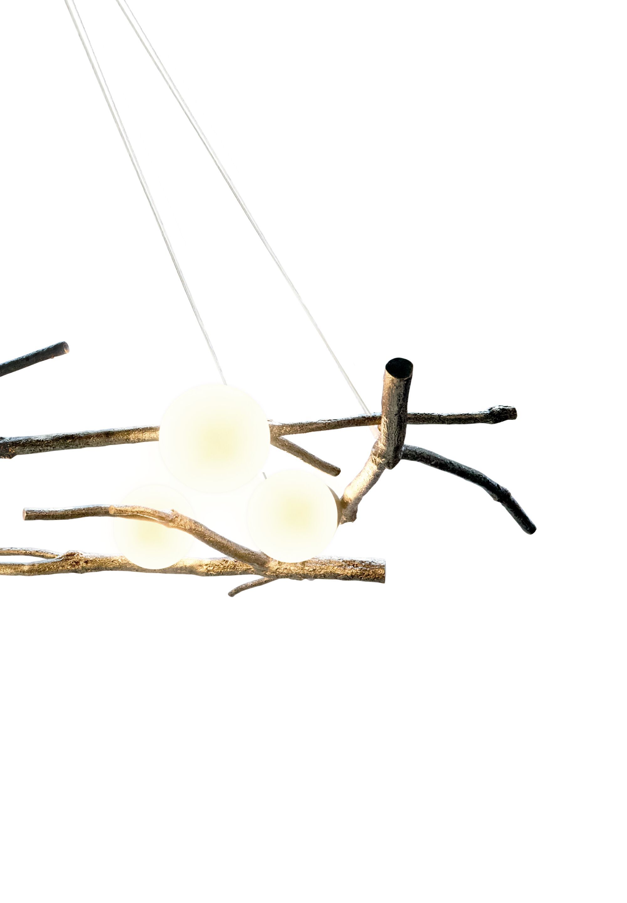 Латунный светодиодный подвесной светильник Ginger & Jagger MEDRONHO ARCH-00017314