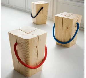 ELITE TO BE Табурет из массива дерева