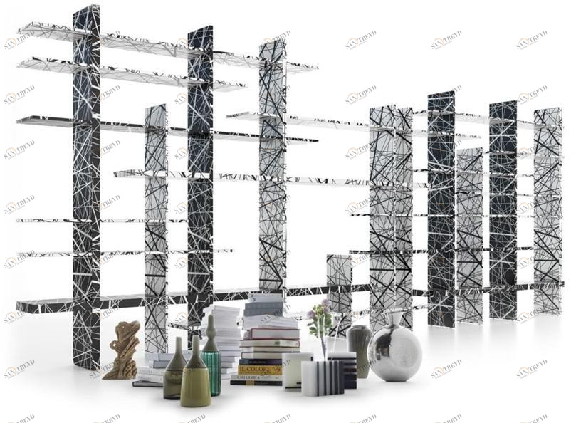 Книжный шкаф на заказ из высококачественной стали Santreyd sun-id-1461404