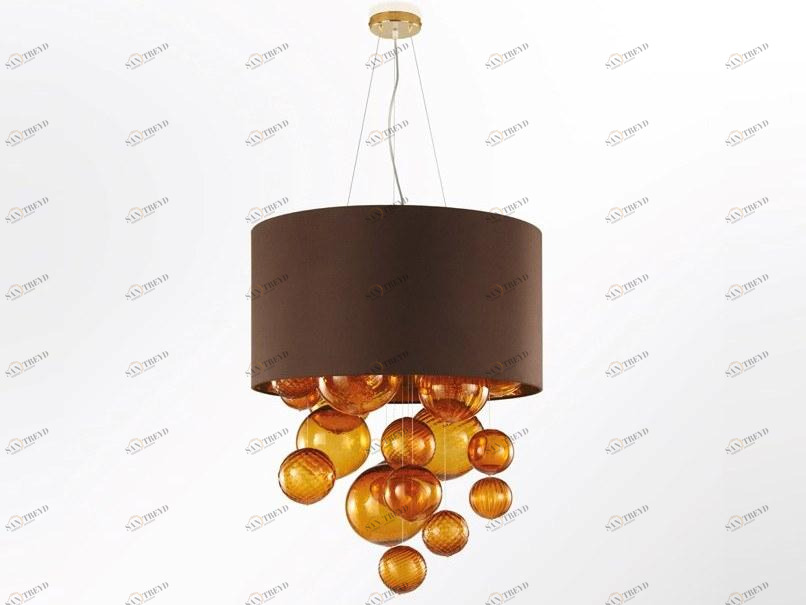 MULTIFORME Светодиодный подвесной светильник ручной работы из ткани Absolute sun-id-1348545