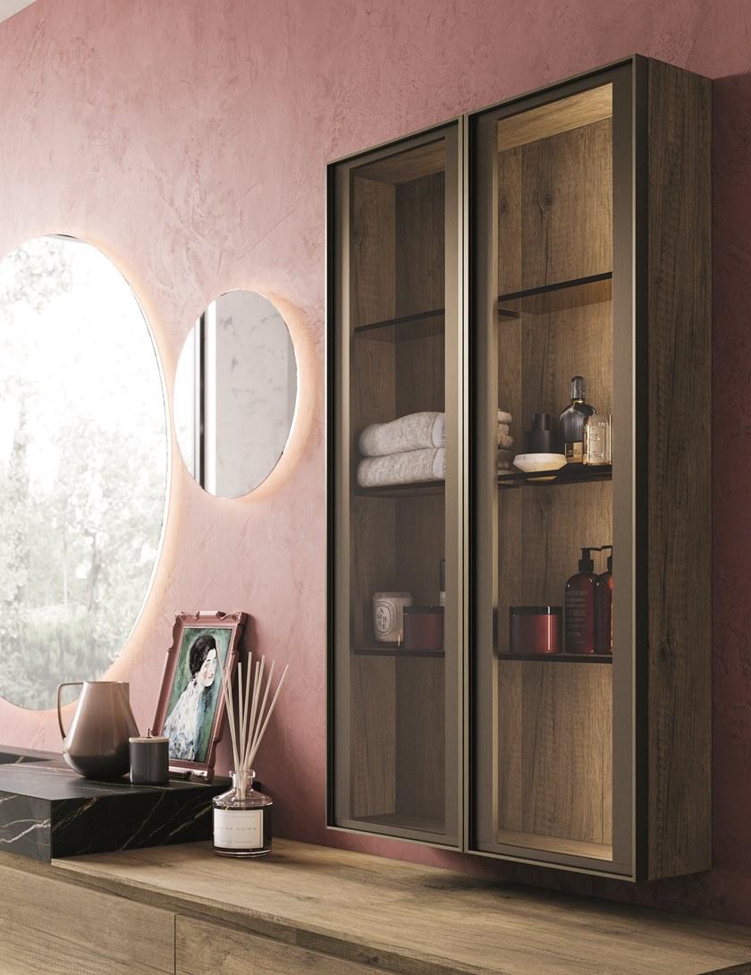 NOVELLO Подвесная тумба под умывальник из HPL с ящиками Calix xl sun-id-1378485 - Вид №2