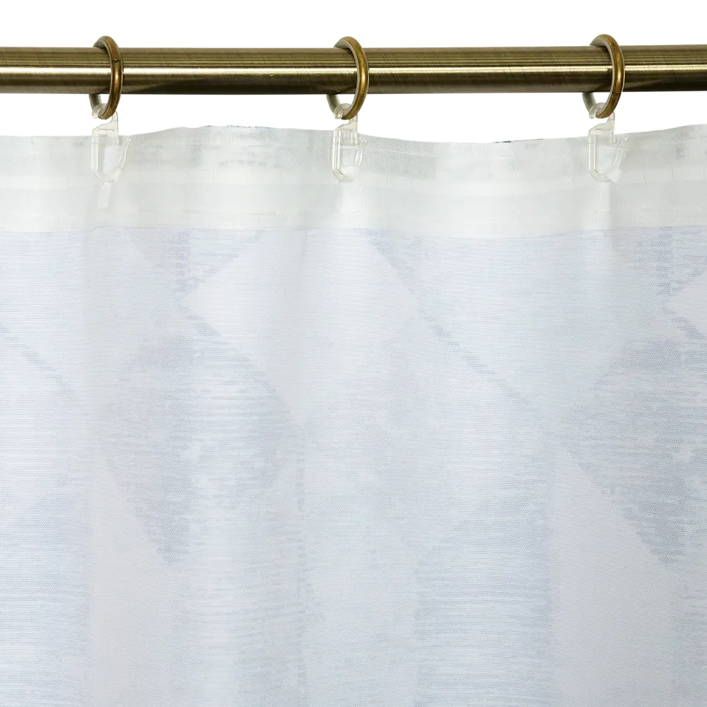 Штора на ленте «Шебби» 140х260 см цвет голубой SEASONS STLM-2134498 - Вид №4