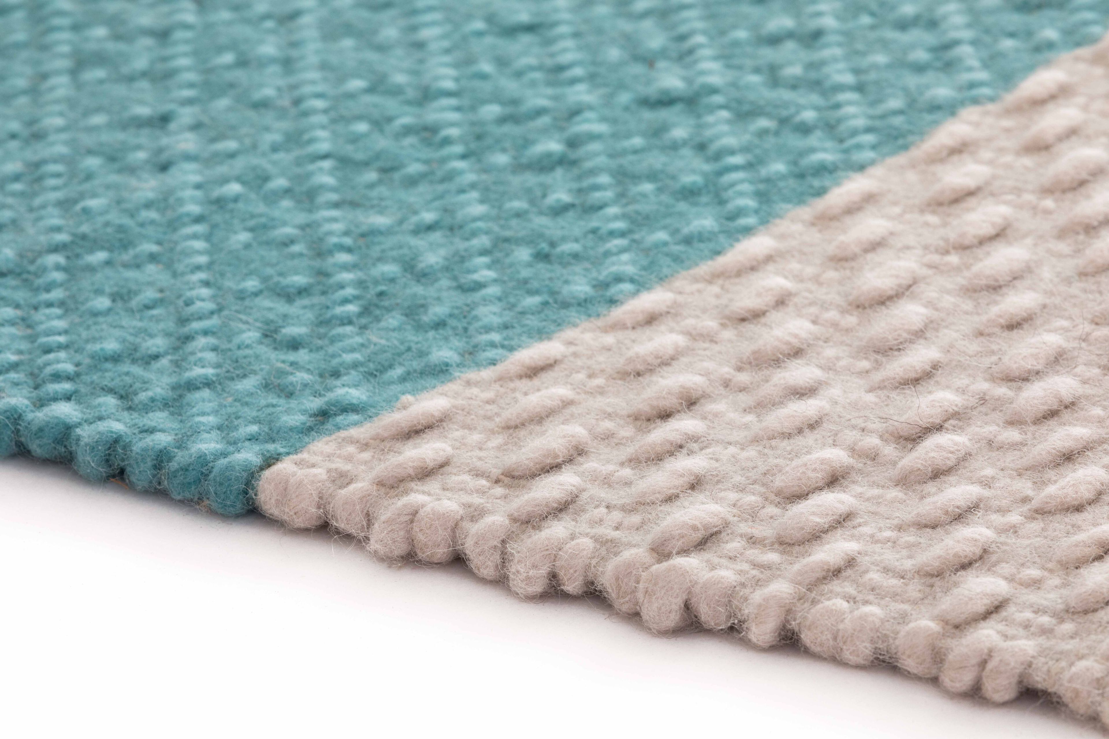 Шерстяной ковер GAN WEAVE SPACE HOPPER BLUE ARCH-00030758 - Вид №1