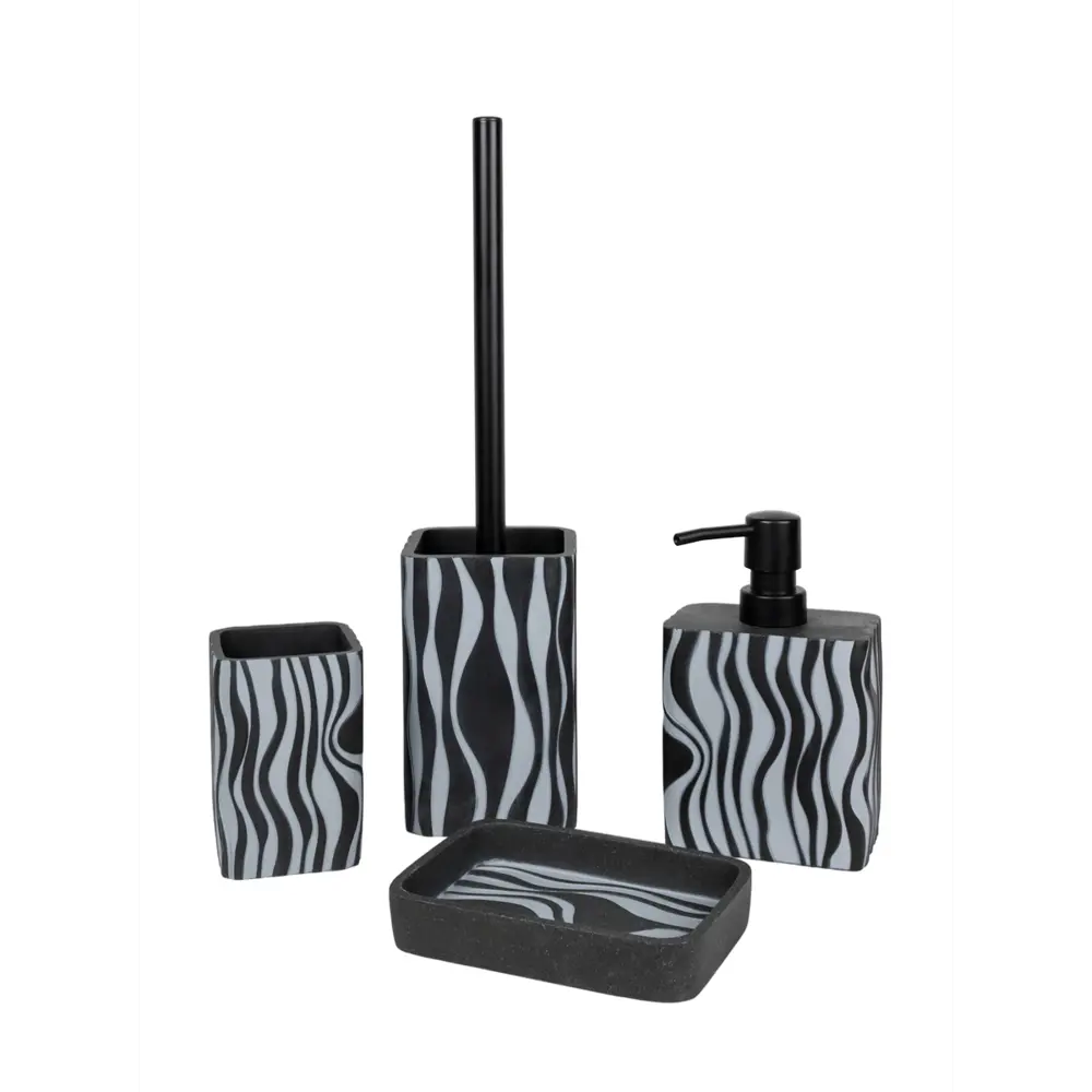 Мыльница акцент полирезина черный Santreyd STLM-2175316 - Вид №4