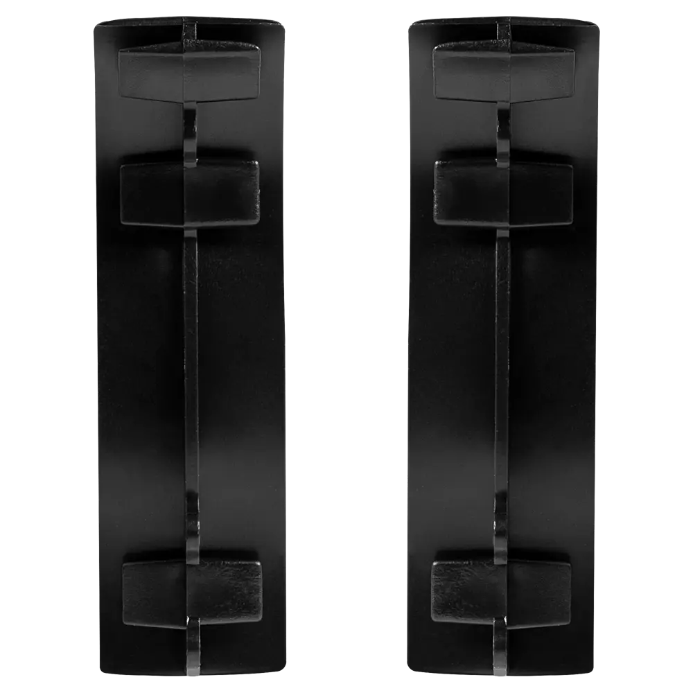 Соединитель для плинтуса Pro Дом 5.5 см ПВХ цвет черный 2 шт Santreyd STLM-2198021 - Вид №1