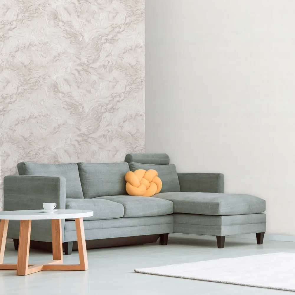 MONTE SOLARO Nika: Флизелиновые обои бежевые для элегантного интерьера 89423737 STLM-1562990 - Вид №4