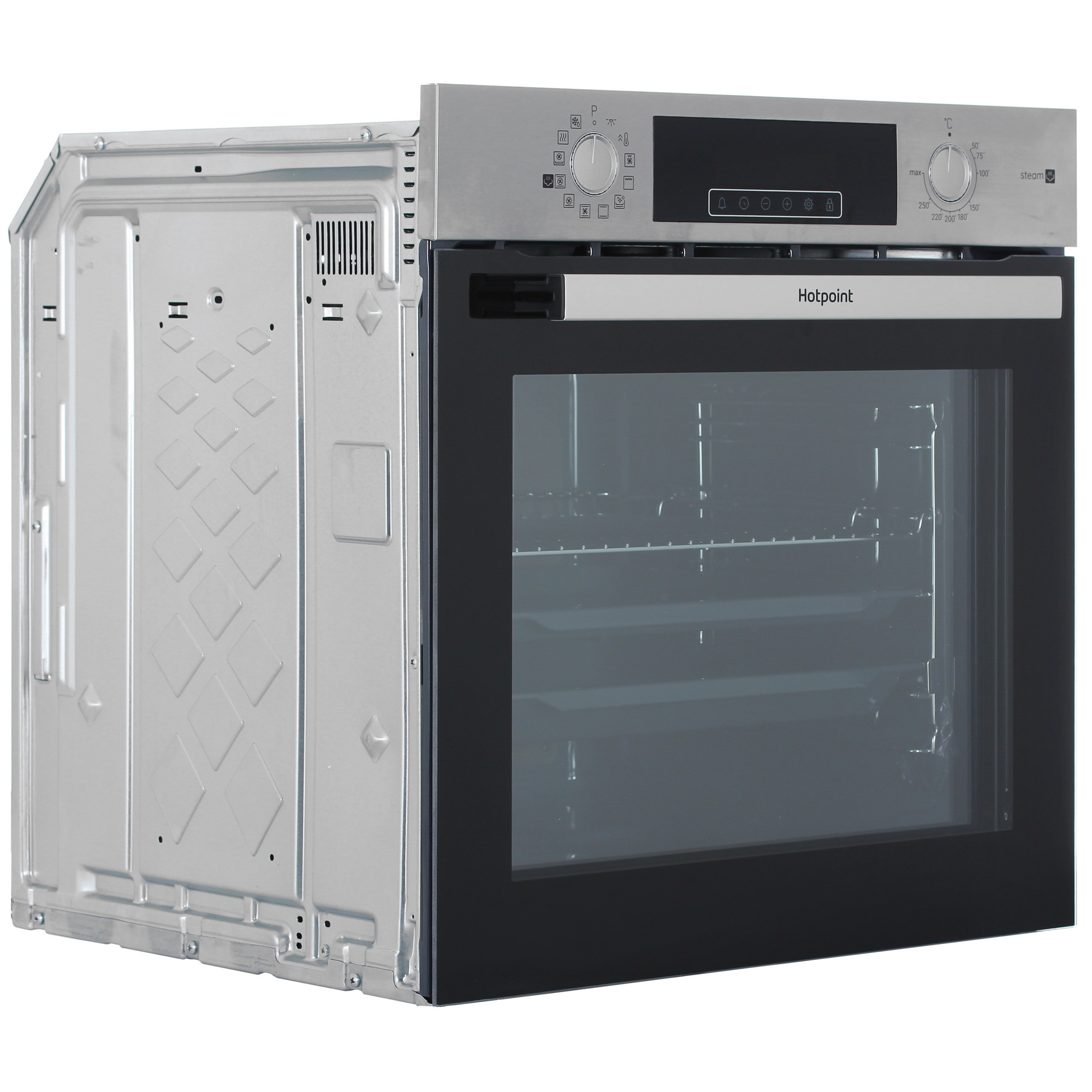 9231960 Электрический духовой шкаф Hotpoint HSTF 1231 JSAH IX серебристый STDN-0051625 - Вид №1