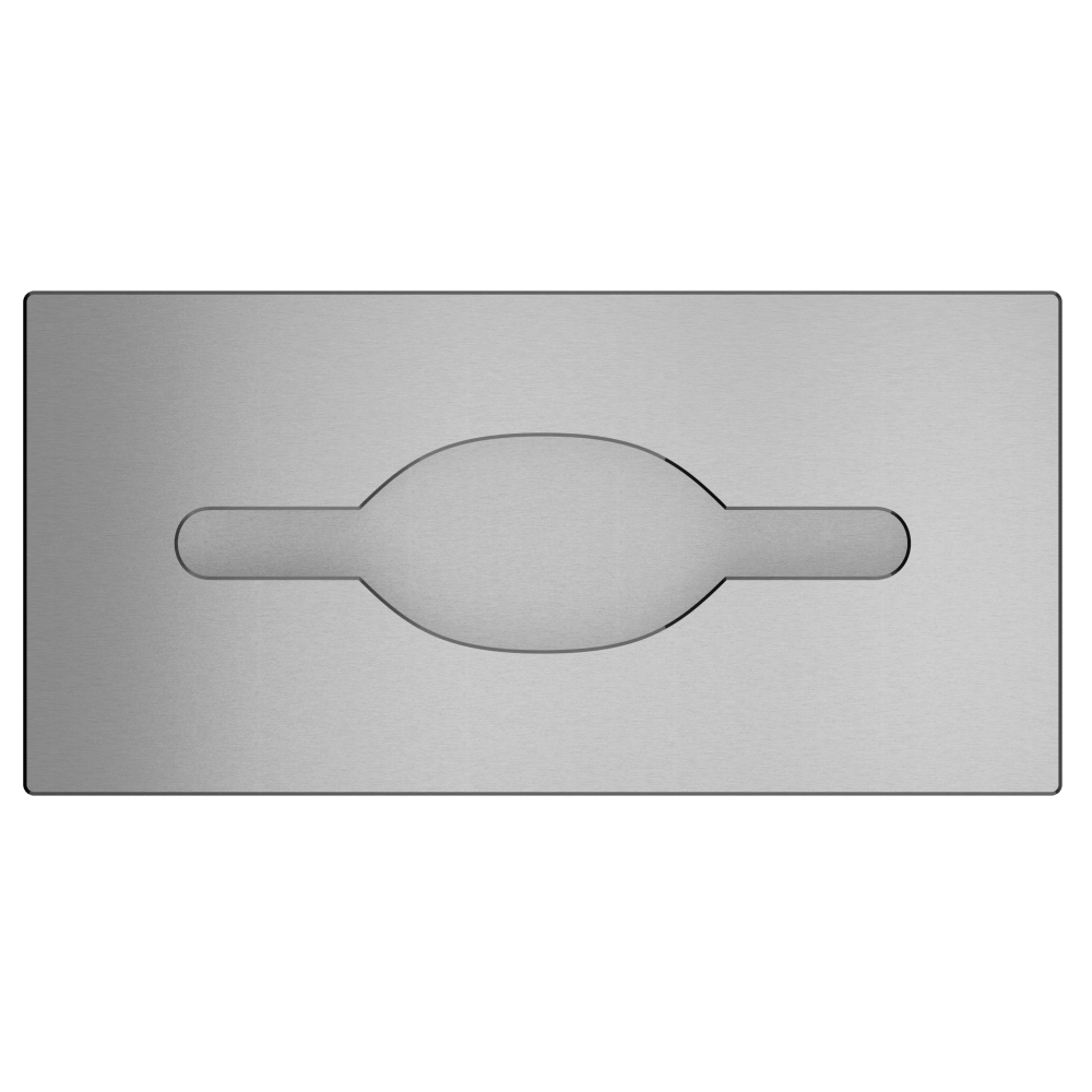 A842-S Встраиваемый диспенсер для одноразовых носовых платков из нержавеющей стали duten 