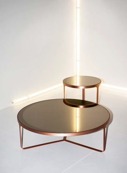 Круглый стеклянный журнальный столик Tacchini CAGE ARCH-00089992 - Вид №1