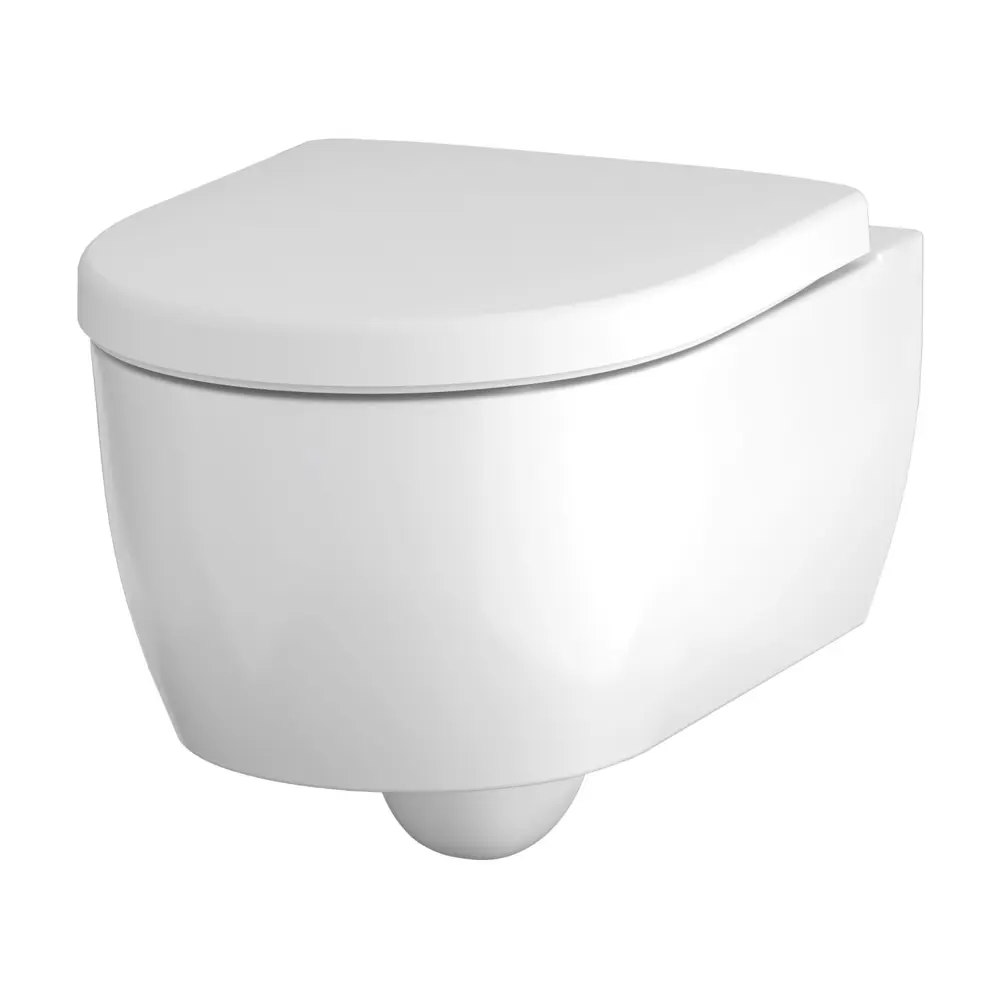 Унитаз подвесной Geberit iCon безободковый горизонтальный выпуск без сиденья STLM-2117017 - Вид №3