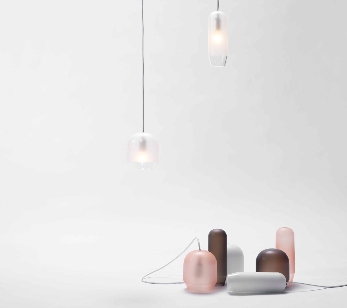 Ex.T Raso small Подвесной светильник из розового стекла EXRASOS/PINK - Вид №4
