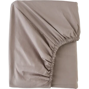 Простыня Mona Liza Premium 200x180 см сатин на резинке капучино 82493897 STLM-2107217