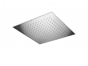 888 / 44QPR 440x440 мм. стальной квадратный потолок душевая лейка с функцией дождя. Bongio Wellness