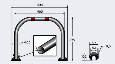 Лежачий полицейский Arco PARKY ARCH-00094425 - Вид №2