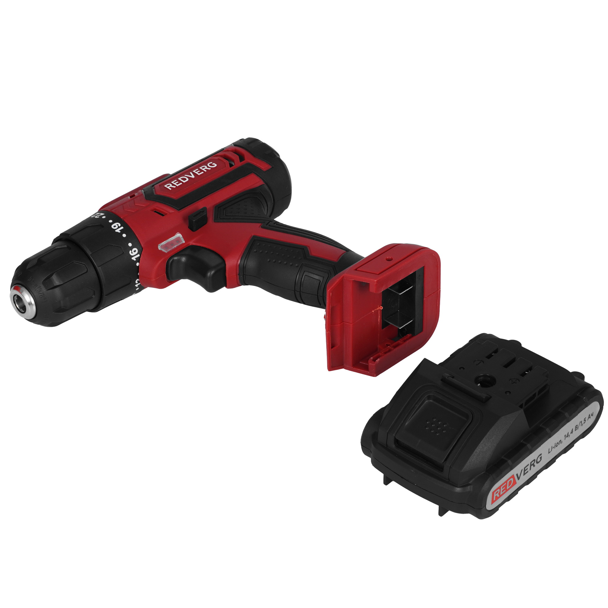 Дрель-шуруповерт RedVerg RD-SD14L/2A 5486313 STDN-0086142 - Вид №5
