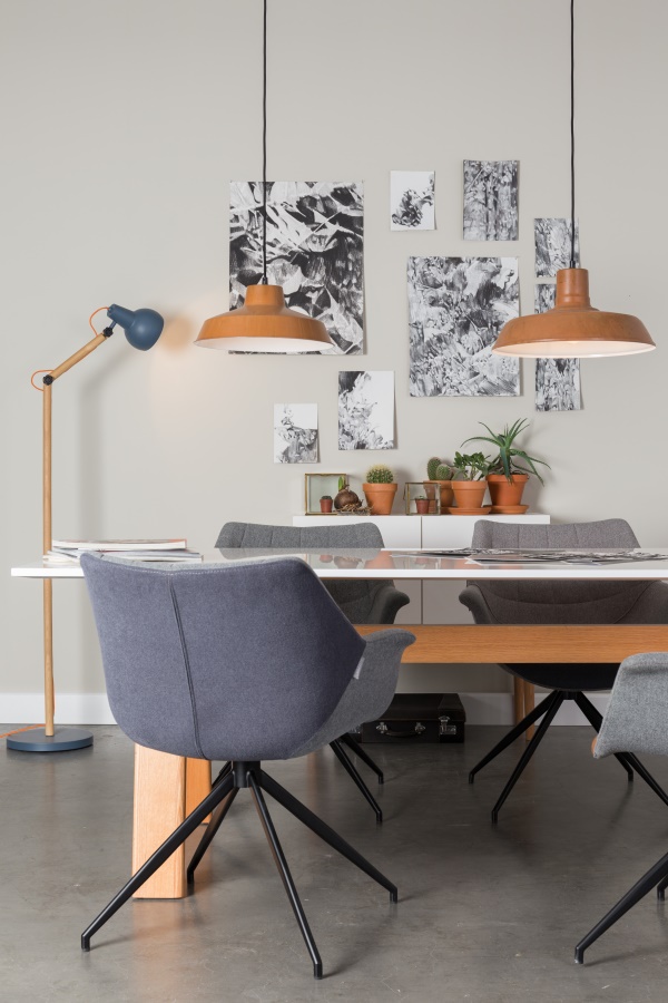 Кресло Doulton коричневое Zuiver 1200119 - Вид №1