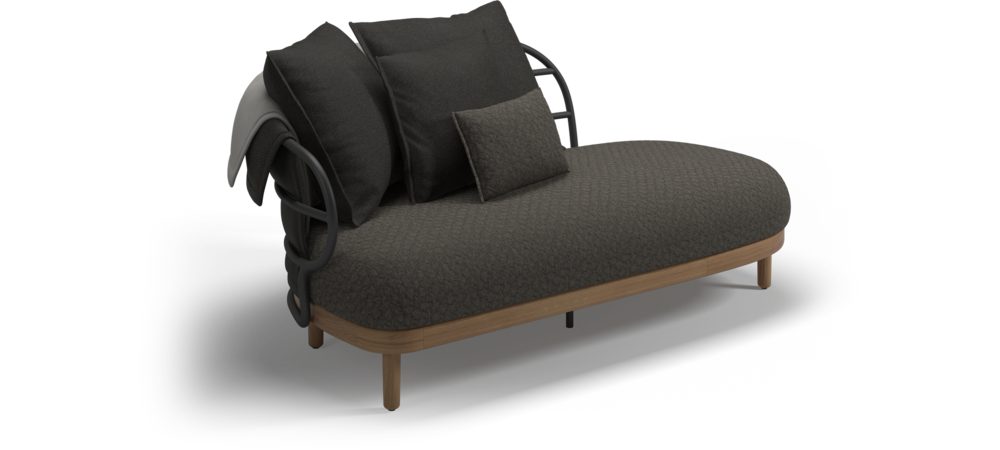 Dune Chaise Right  Gloster Лежак Dune