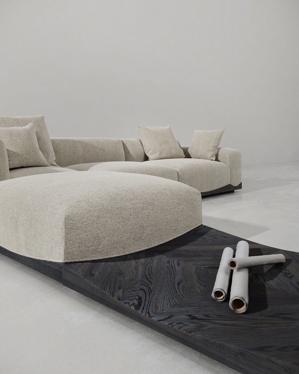 Модульный тканевый диван District Eight Joss ARCH-00149155 - Вид №16