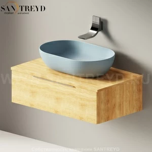 Flaminia BOX Настенная тумба для раковины 85 см с 1 ящиком BX993.WQ