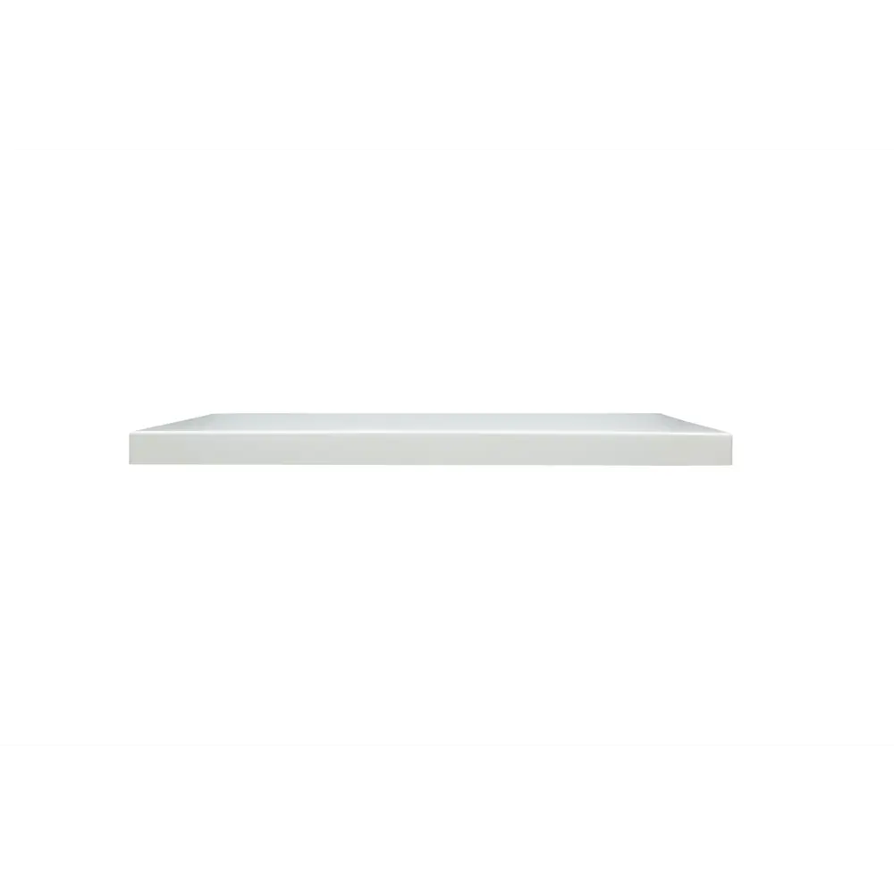 Столешница в ванную Scandi 160x47 см литой мрамор цвет белый Santreyd STLM-2071248 - Вид №2