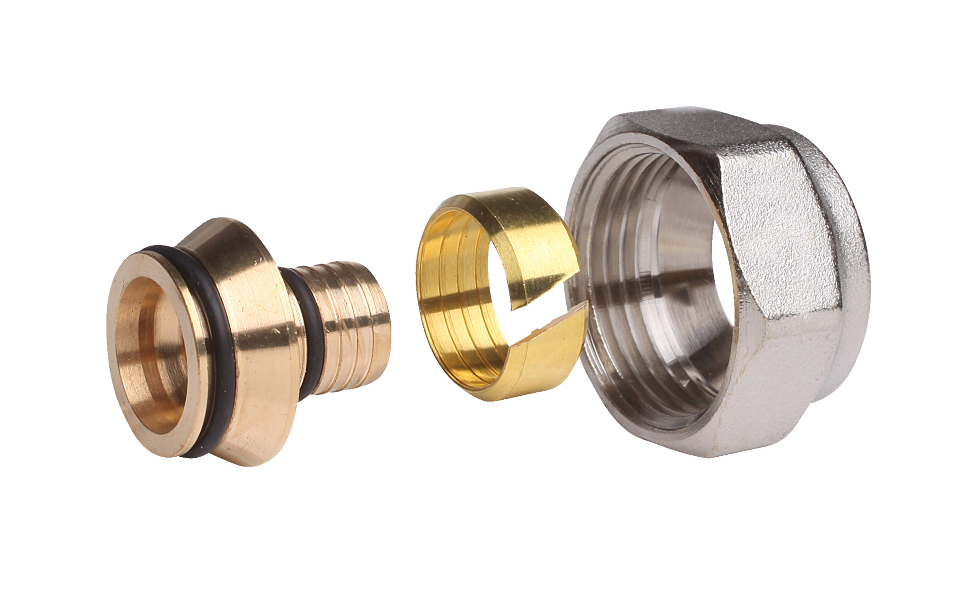 Danfoss Фитинги для металлопластиковых труб (Alupex) Уплотн. фитинги AluPEX 16*2.25 G3/4'' вн 013G4187  - Вид №6