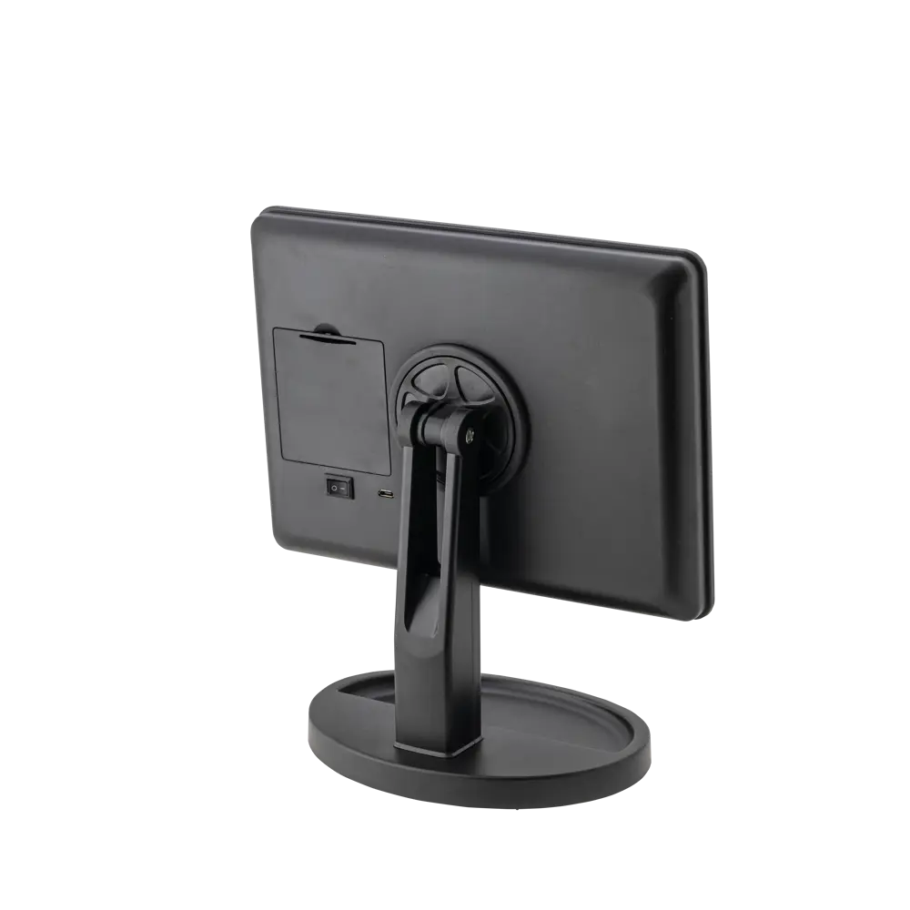 Зеркало настольное Swensa BSA-MR 22x16 см с подсветкой цвет чёрный STLM-2131508 - Вид №5