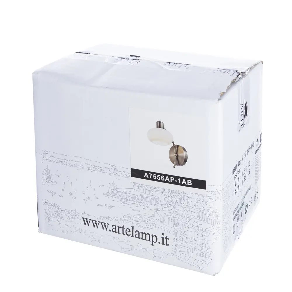 Бра Latona 1xE14x40 Вт, цвет бронза Arte Lamp STLM-2035264 - Вид №7