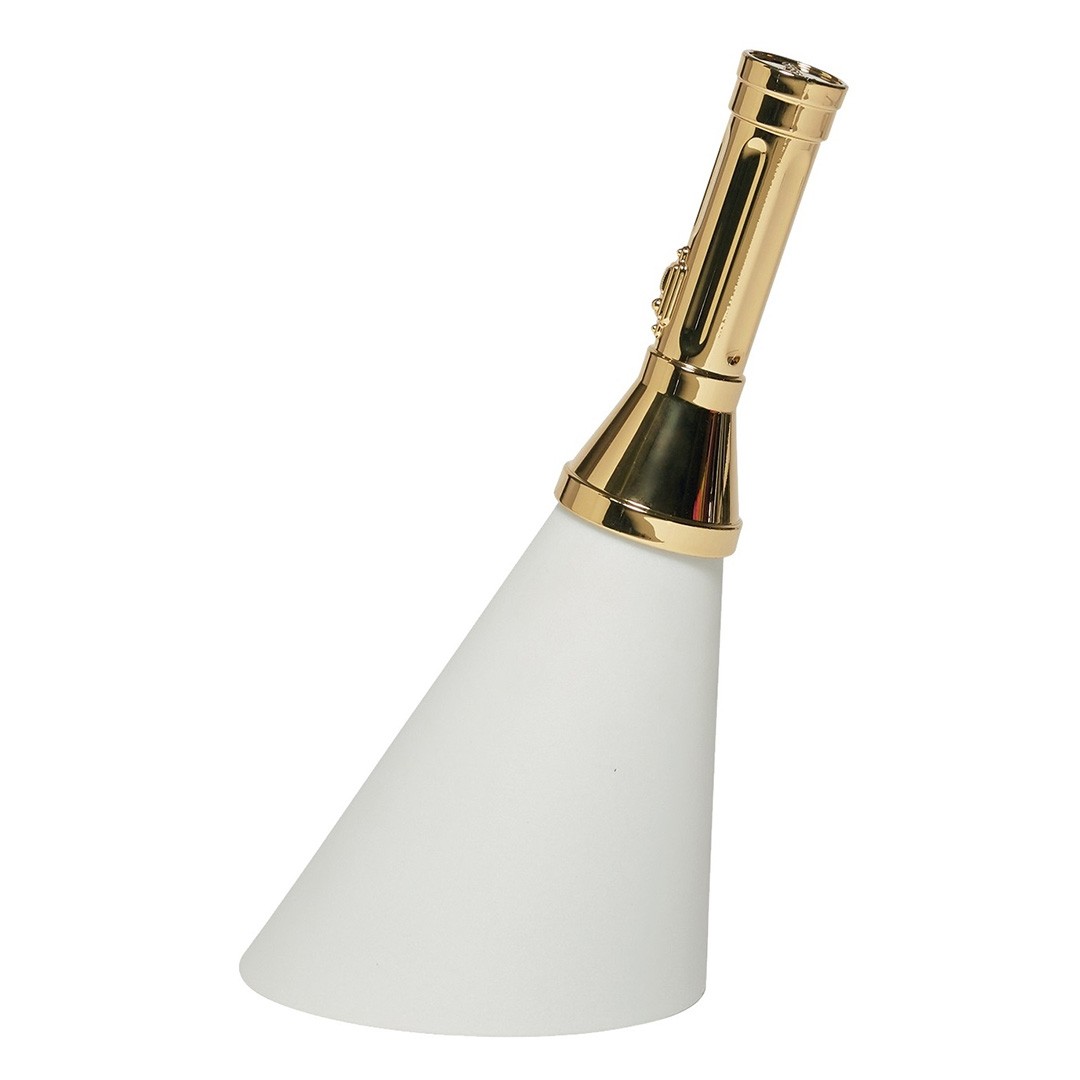 Qeeboo FLASH 11003GO-M Gold лампа настольная 120378 - Вид №1