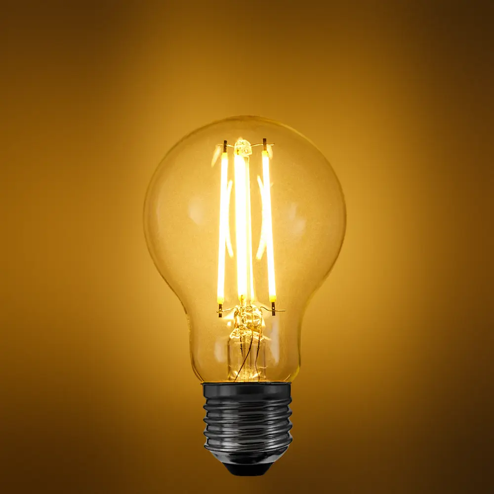 Светодиодная лампа OSRAM Filament E27 7.5W теплый белый свет 85306907 STLM-1352435 - Вид №2