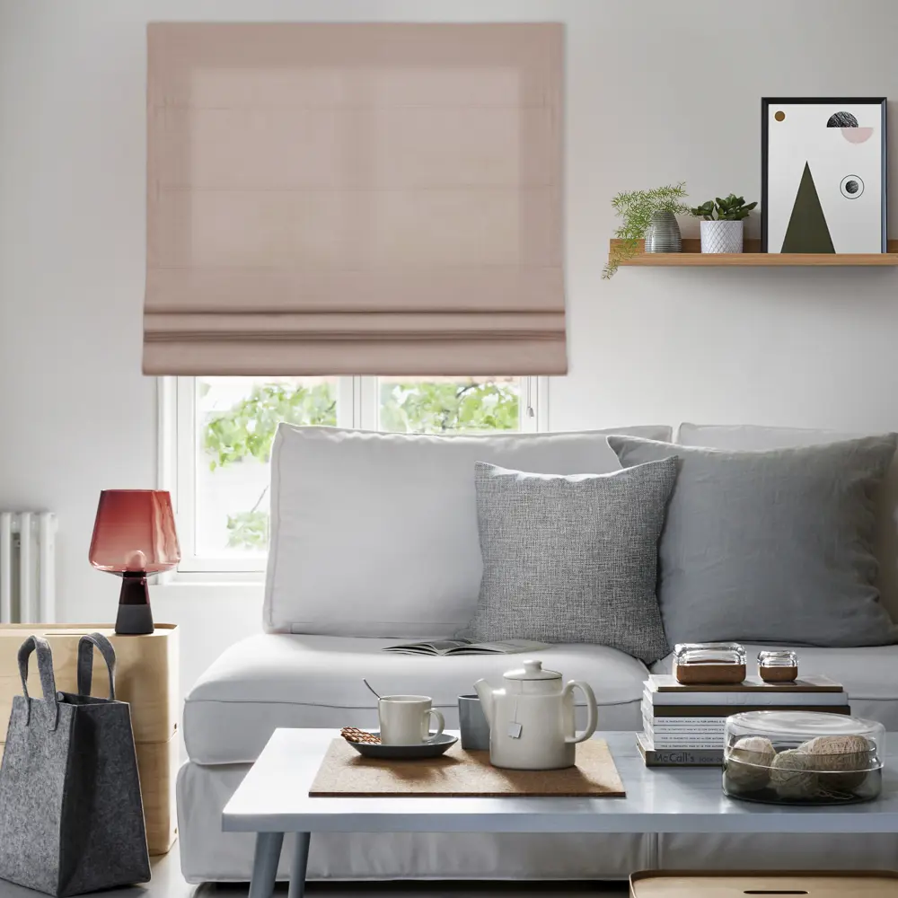 Римская штора Helena 140x190 см бежевая ЭСКАР STLM-2207140 - Вид №4