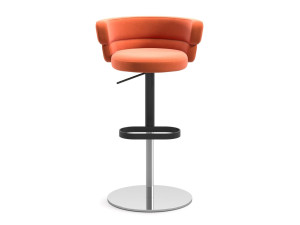 Высокий стул из ткани