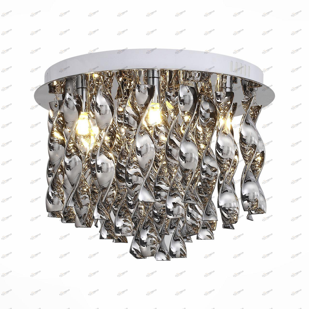 Потолочный светильник ST Luce Abilita SL448.102.07 ST LUCE КАСКАДНЫЕ 074108 Прозрачный;хром 