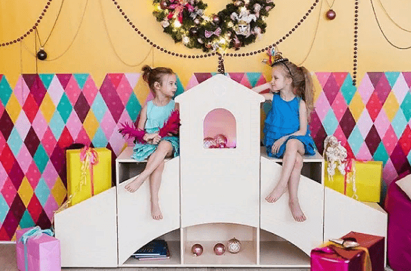 Детский стеллаж-мост "Венеция" МАНДАРИН ВЕНЕЦИЯ 178661 Красный Santreyd - Вид №6