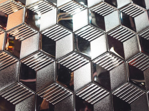 Декоративная стеклянная панель