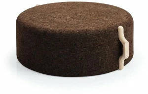 BlackCork Круглый пуф из пробки Omega