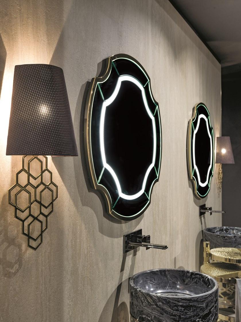 Longhi Настенное зеркало со встроенной подсветкой Loveluxe 2018 – illusion collection Y 388 - Вид №1