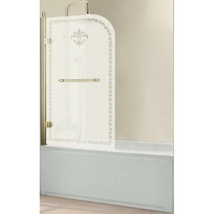 Шторка на ванну CEZARES RETRO-A-V-1-80/145-PP-G-R