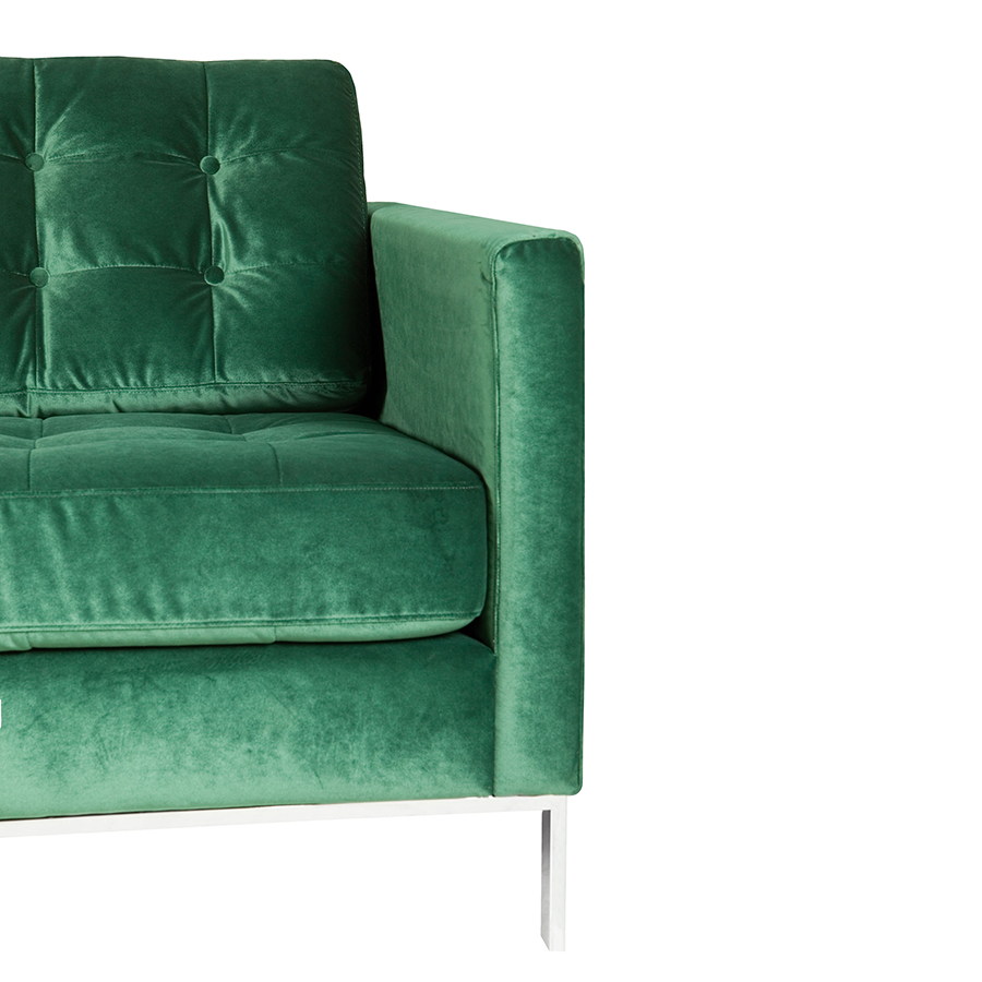 Диван Kalle, трехместный, зеленый Sits S1297 - Вид №5