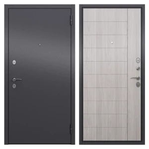 Дверь входная металлическая Вавилон 960 мм правая цвет графит
