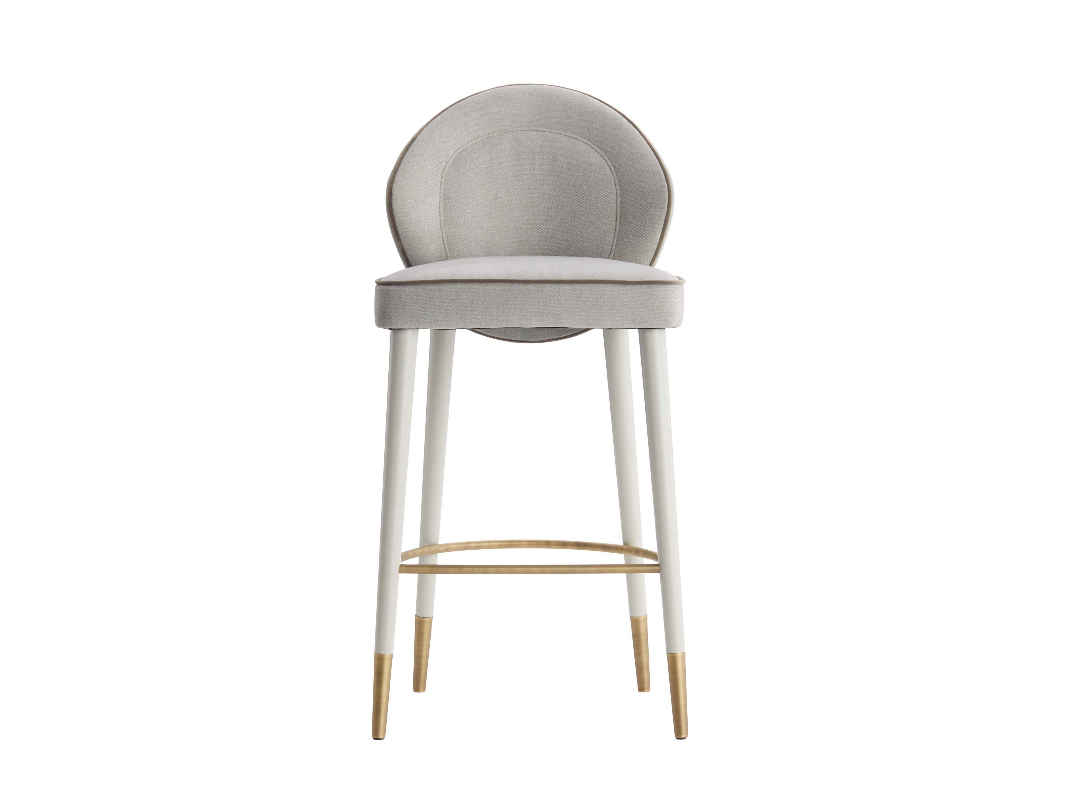 Тканевый барный стул со спинкой Casa Magna SOPHIA ARCH-00096053