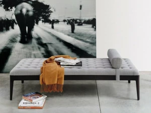 Porada Стеганая кушетка из ткани Eighteen